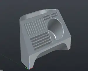 Skoda Fabia MK2 coin an buble gum holder.