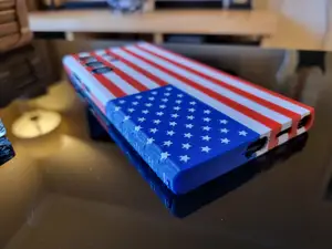 Samsung Galaxy S23 Ultra Case - USA Flag Multicolor