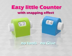 Life Counter - with snapping effect