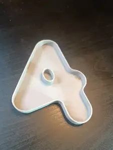 Number 4 Cookie Cutter