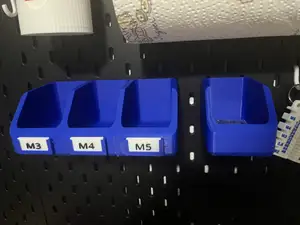 Skadis Version Organizer Box for Screws and Tools