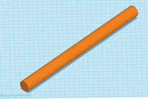 24mm x 325mm rod for paper towels