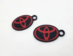 Double-Sided Toyota Keychain MMU/AMS