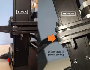 ENDER 3 V3 SE Grinding X / Y Belt Fix V1