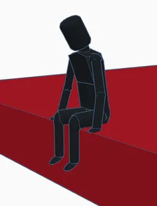 Sitting Man