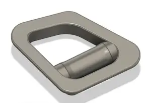 Seat Belt Guide for Sim Rig Sparco seats remix with repositioned roller.