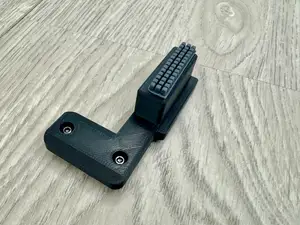 Voron 2.4 nozzle brush using Bambu Lab's A1 silicone brush