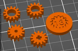 Gear Lego Technic Compatible - 13 Teeth