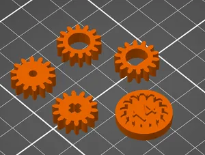 Gear Lego Technic Compatible - 14 Teeth