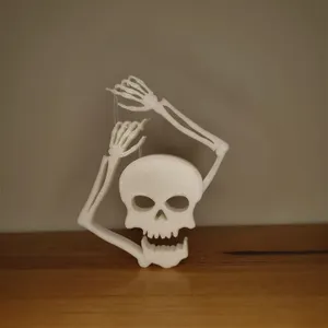 Dancing Skeleton Halloween Tensegrity