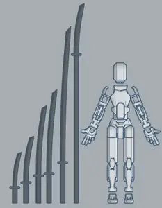 Katana Weapon Pack - Dummy 13