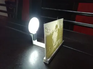 10cm Litophane Base / Base de Litofanía 10cm