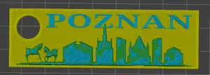 keyring - a souvenir from Poznań