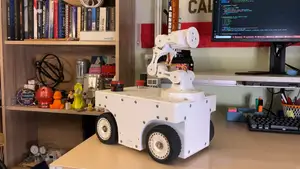 Open Source Mobile Robotic Manipulator V1