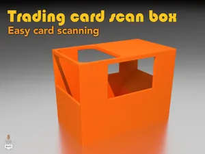 Trading Card Scan Box