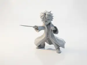 Harry Potter Chibi Figurine Cute Character 3D Printable