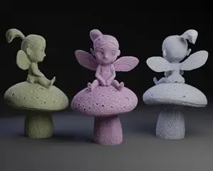 Fairy on Fly Agaric