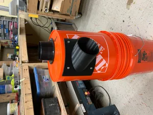 Side Mount Cyclone Vacuum for 5 Gallon Bucket