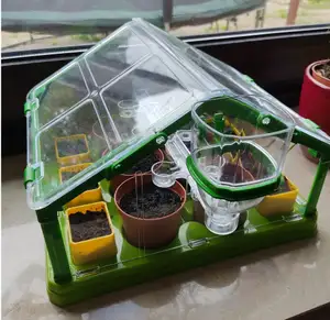 plant pots for kids greenhouse (Clementoni Serra). Zusatztöpfe Kinder Gewächshaus Galileo Nature Clementoni