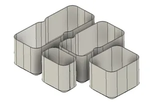 Vase Mode Bins for Plano 3700