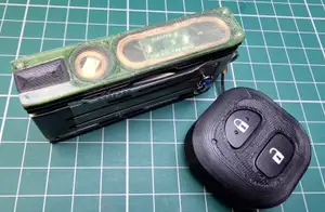 Keyport RFID Housing Sideplate with car transponder holder