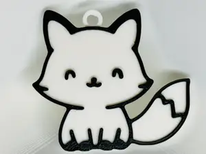 Cute Fox Keychain