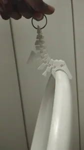 Dinosaur frisbee disc clip