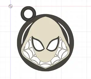Spider Gwen Keychain