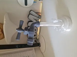 Fountain-shaped table lamp