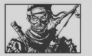 Ghost of Tsushima Wall art