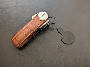 Shopping cart keychain coin