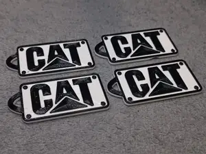 Caterpillar Keychain