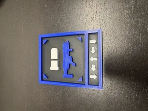 Helldivers 2 Grenade Launcher Plaque
