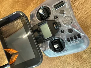 Radiomaster Pocket screen mount for Emax Transporter 2 FPV drone goggle monitor