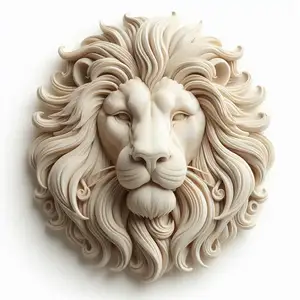 Lion Head-Hueforge