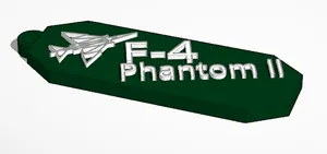F-4E Phantom II Keychain