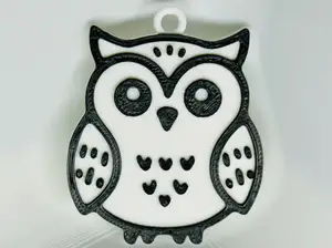 Cute Owl Keychain