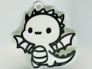 Cute Dragon Keychain