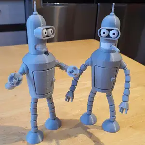 Flexo head & upgrade parts for Bender (Futurama)