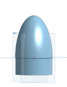 Improved BT-70 Body tube Nose cone