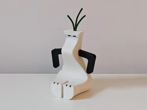 funny sitting man