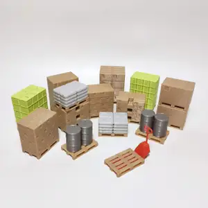 1:40 Palleted Cargo Set with Pallet Jack