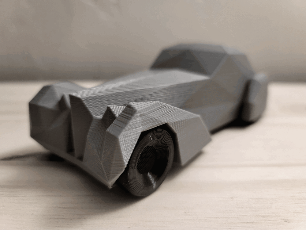 Low Poly Bugatti Type 57SC Atlantic