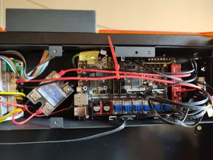 Adapterplate original MKS board to Manat M8P (for flyingbear reborn 2)