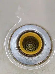 Farmhouse wash basin sink strainer