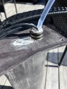 Efoil gland coupling