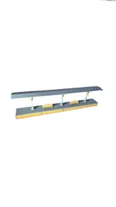 H0 scale railway station platform for model train