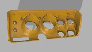 71-74 B-Body Mopar Cluster Bezel