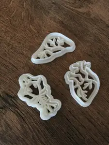 Organ cookie cutters