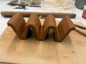 Taco Stand Mold for Clay Molding V1